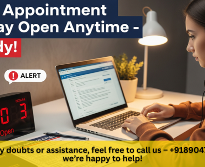 US visa Appointment slots